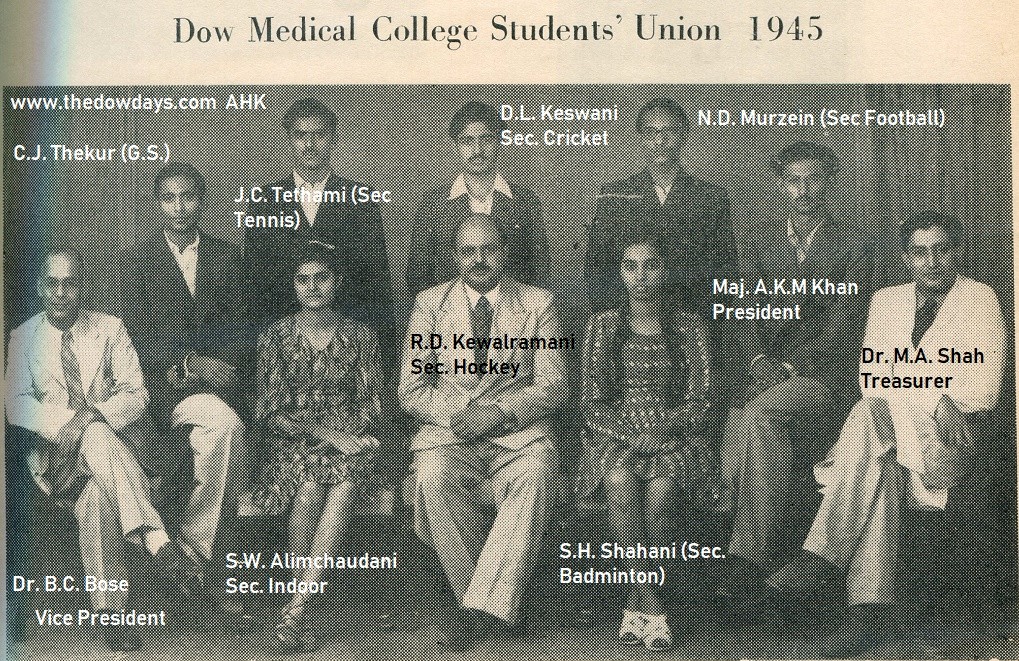 Dow Medical College Students' Union (Established 1945)