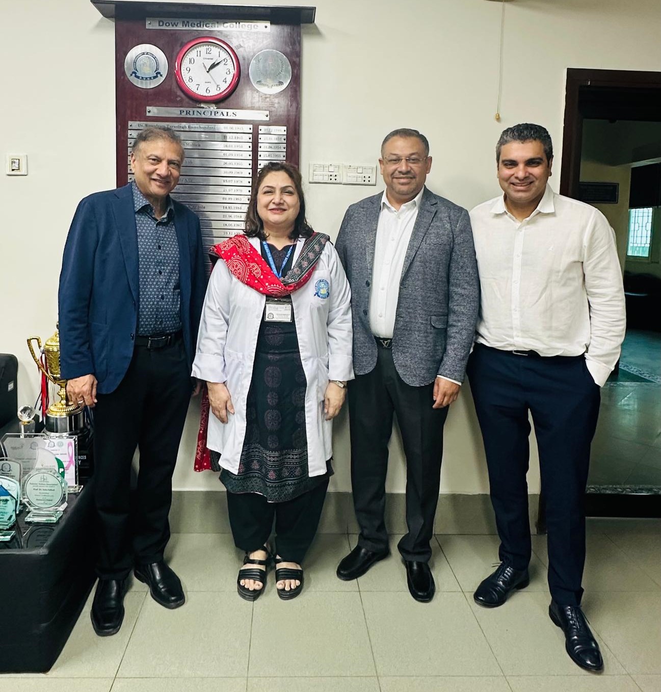 DOGANA Delegation Visit to DMC, DUHS